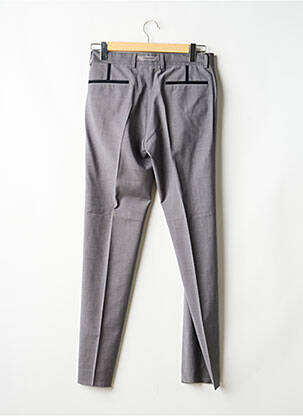Pantalon slim tissage chiné taille basse gris KARL LAGERFELD homme