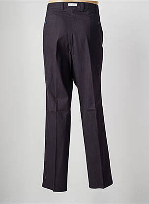 Pantalon droit taille à pinces taille normale noir SAINT HILAIRE homme