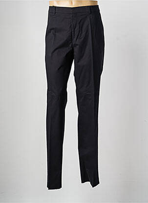 Pantalon droit tissage popeline taille normale noir SAINT HILAIRE homme