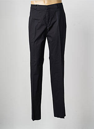 Pantalon droit tissage popeline taille normale noir SAINT HILAIRE homme