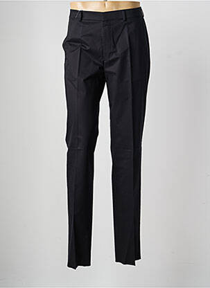 Pantalon droit tissage popeline taille normale noir SAINT HILAIRE homme
