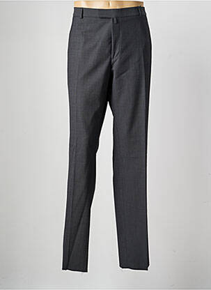 Pantalon droit tissage chiné taille normale gris SAINT GENIES homme