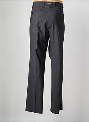 Pantalon droit tissage chiné taille normale gris SAINT GENIES homme