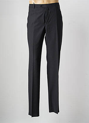 Pantalon droit tissage popeline taille normale noir SAINT HILAIRE homme