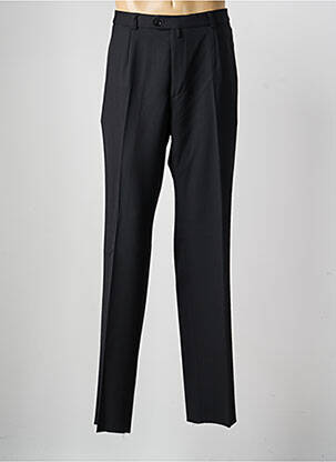 Pantalon droit tissage popeline taille normale noir SAINT HILAIRE homme