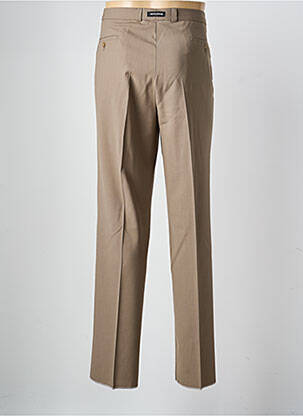 Pantalon droit tissage chiné taille normale beige SAINT HILAIRE homme