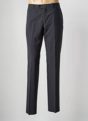 Pantalon droit taille à pinces taille normale gris SAINT HILAIRE homme