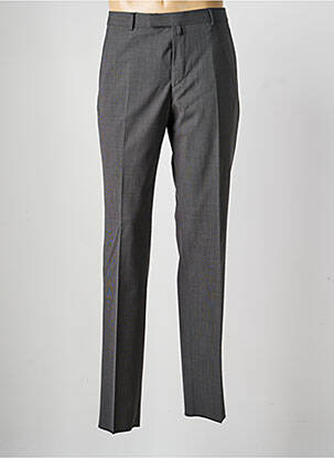 Pantalon droit tissage chiné taille normale gris SAINT HILAIRE homme