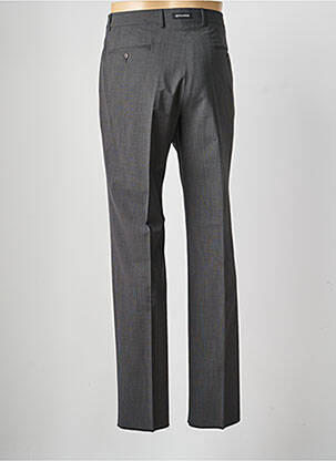 Pantalon droit tissage chiné taille normale gris SAINT HILAIRE homme
