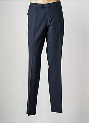 Pantalon droit tissage popeline taille normale bleu SAINT HILAIRE homme