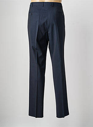 Pantalon droit tissage popeline taille normale bleu SAINT HILAIRE homme