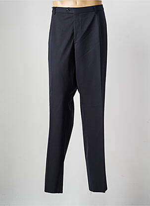 Pantalon droit tissage popeline taille normale bleu SAINT HILAIRE homme