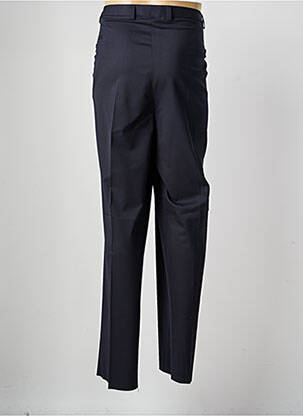 Pantalon droit tissage popeline taille normale bleu SAINT HILAIRE homme