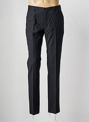 Pantalon droit tissage popeline taille normale noir SAINT HILAIRE homme