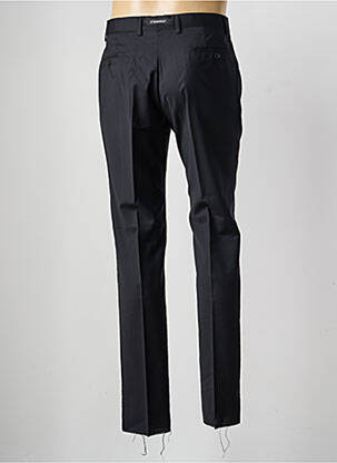 Pantalon droit tissage popeline taille normale noir SAINT HILAIRE homme