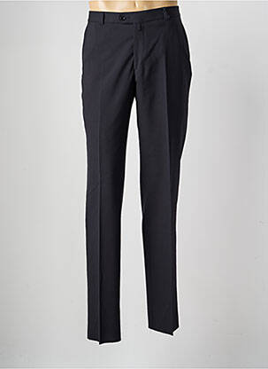 Pantalon droit tissage popeline taille normale bleu SAINT HILAIRE homme
