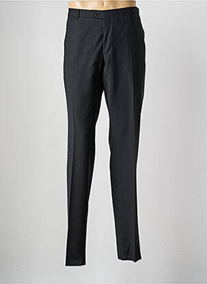 Pantalon droit tissage popeline taille normale noir SAINT HILAIRE homme