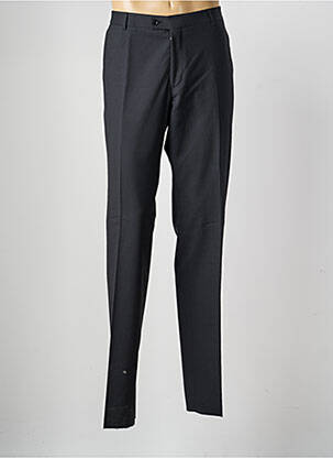 Pantalon droit tissage chiné taille normale noir SAINT HILAIRE homme