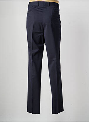 Pantalon droit tissage popeline taille normale bleu SAINT HILAIRE homme