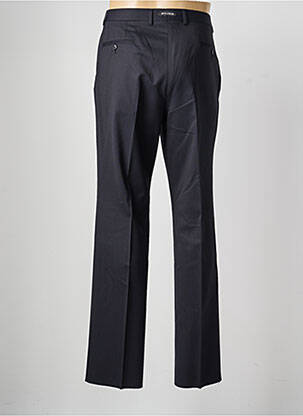 Pantalon droit taille à pinces taille normale bleu SAINT HILAIRE homme