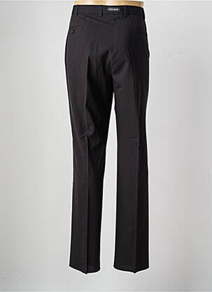 Pantalon droit tissage popeline taille normale noir SAINT HILAIRE homme