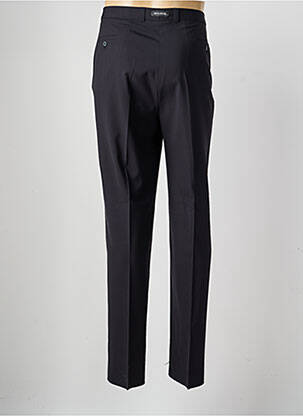 Pantalon droit tissage popeline taille normale noir SAINT HILAIRE homme
