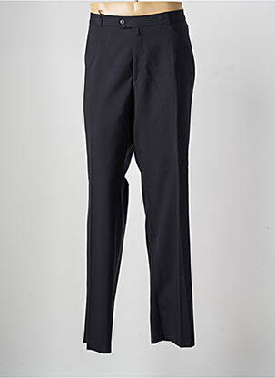 Pantalon droit taille à pinces taille normale noir SAINT HILAIRE homme
