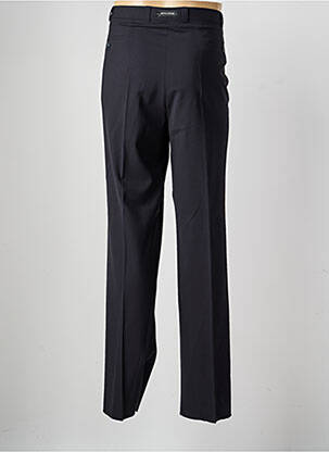 Pantalon droit taille à pinces taille normale noir SAINT HILAIRE homme