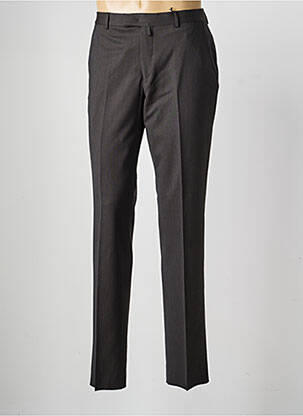 Pantalon droit taille à pinces taille normale gris SAINT HILAIRE homme