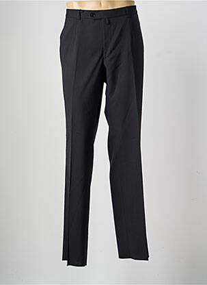 Pantalon droit tissage popeline taille normale noir SAINT HILAIRE homme