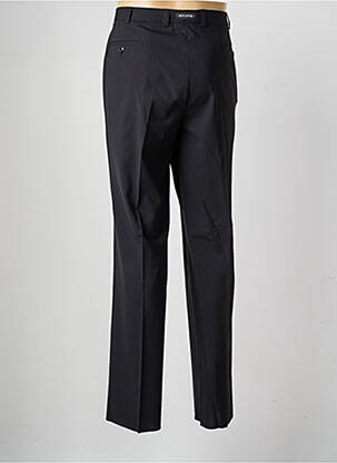 Pantalon droit tissage popeline taille normale noir SAINT HILAIRE homme