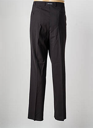 Pantalon droit tissage popeline taille normale noir SAINT HILAIRE homme
