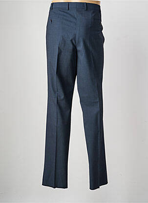 Pantalon droit tissage chiné taille normale bleu SAINT HILAIRE homme