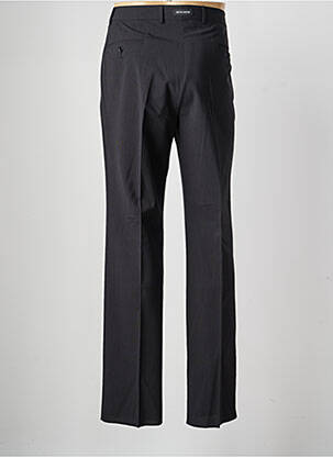 Pantalon droit tissage popeline taille normale noir SAINT HILAIRE homme