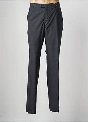 Pantalon droit taille à pinces taille normale gris SAINT HILAIRE homme