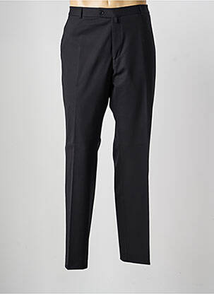 Pantalon droit tissage popeline taille normale noir SAINT HILAIRE homme