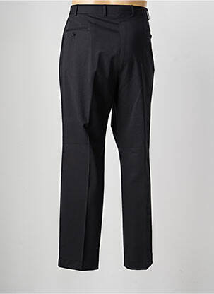 Pantalon droit tissage popeline taille normale noir SAINT HILAIRE homme
