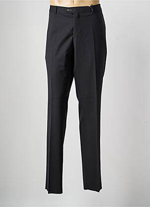Pantalon droit tissage popeline taille normale noir SAINT HILAIRE homme