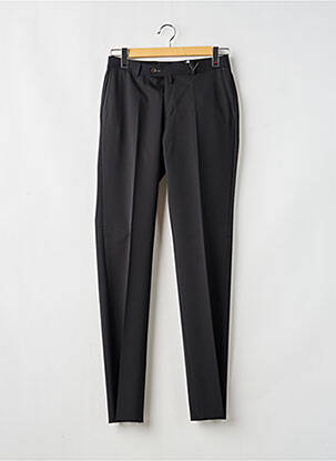 Pantalon droit tissage popeline taille normale noir SAINT HILAIRE homme