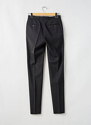 Pantalon droit tissage popeline taille normale noir SAINT HILAIRE homme