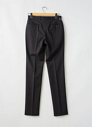 Pantalon droit tissage popeline taille normale noir SAINT HILAIRE homme