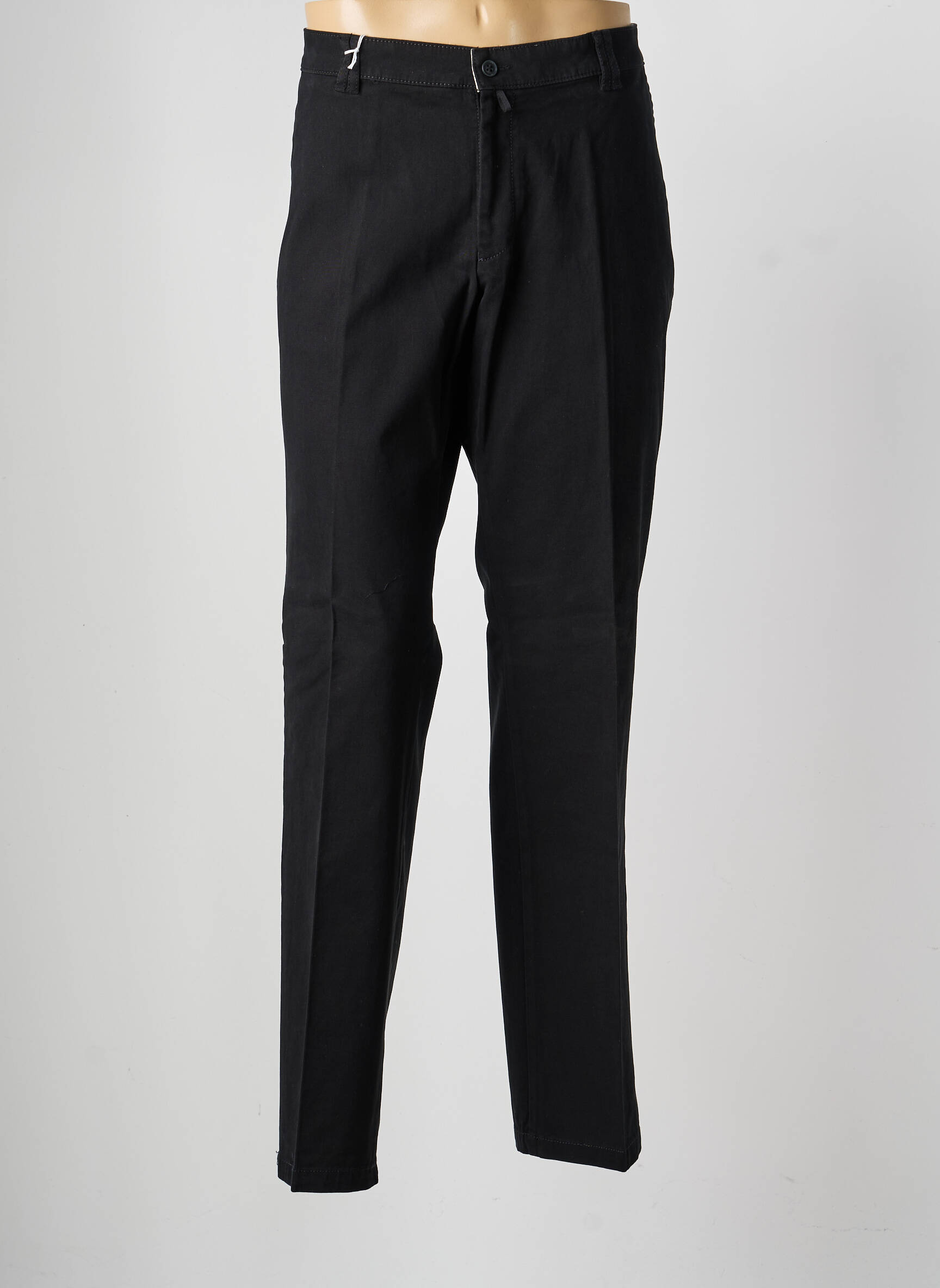 Pantalon chino poches taille normale noir SAINT HILAIRE homme