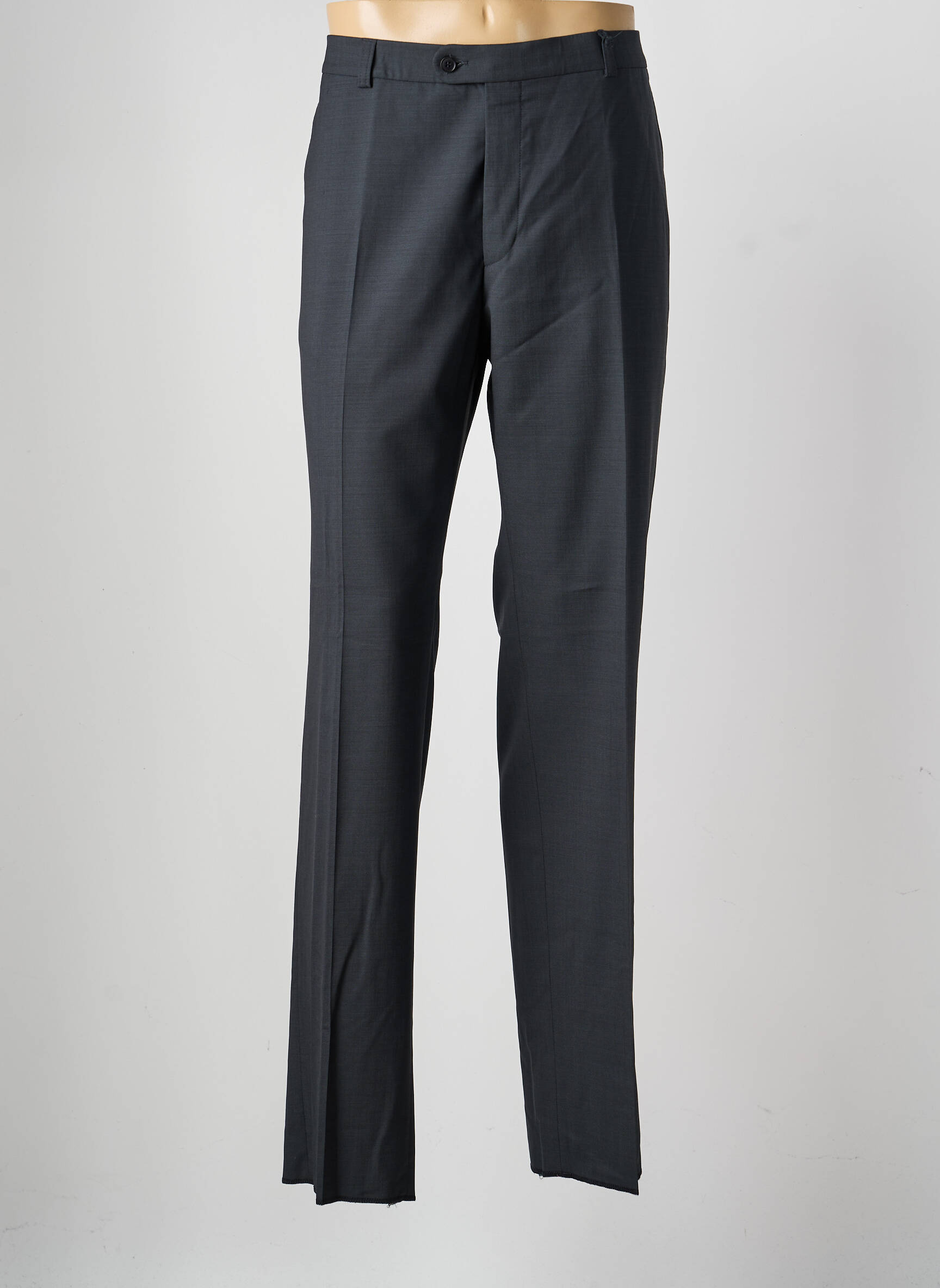 Pantalon droit tissage chiné taille normale gris SAINT HILAIRE homme