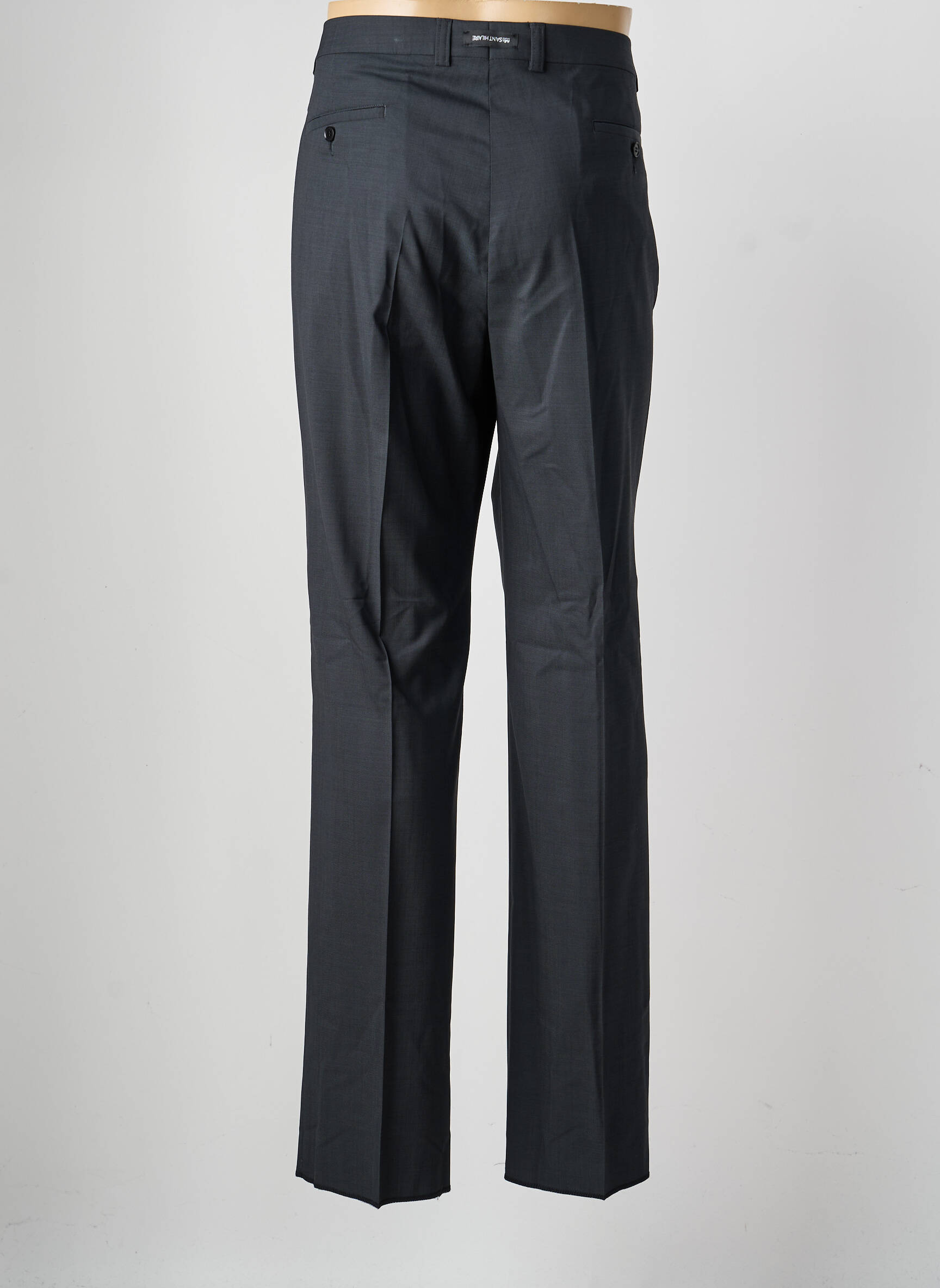 Pantalon droit tissage chiné taille normale gris SAINT HILAIRE homme