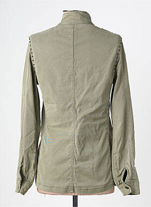 Veste casual coupe cintrée vert FIVE femme