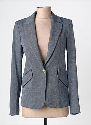 Blazer poches bleu EVA KAYAN femme