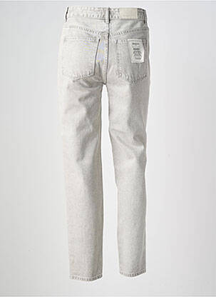 Jeans coupe slim taille haute taille haute gris BERENICE femme