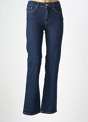 Jeans coupe droite stretch taille normale bleu SALSA femme