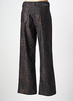 Pantalon flare stretch taille normale noir EVA KAYAN femme