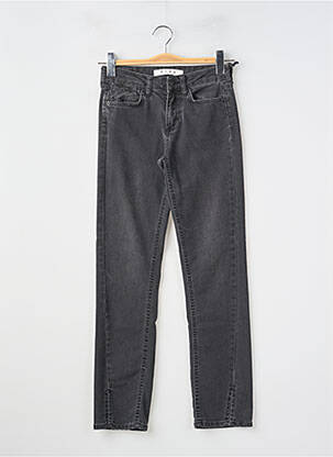 Jeans coupe slim stretch taille normale gris FIVE femme